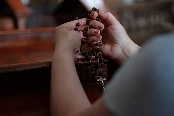Praying Rosary