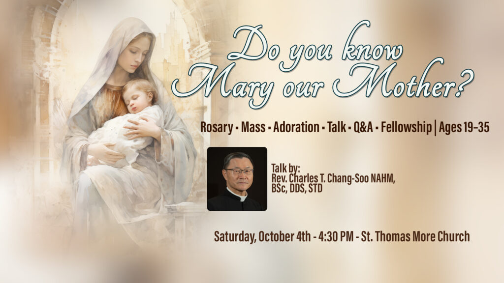Do you know Mary our Mother