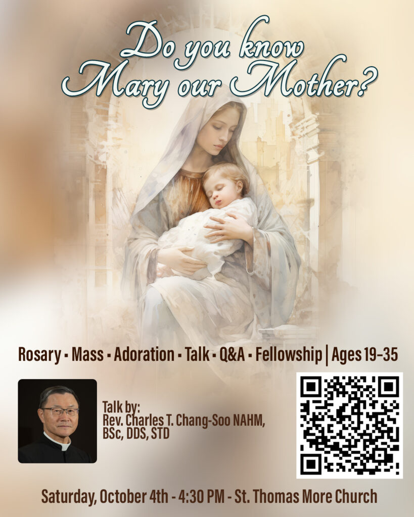 “Do you know Mary our Mother?”