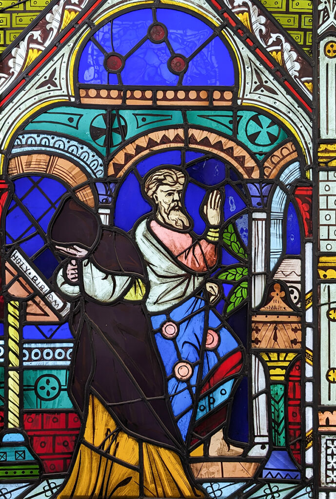 The_Parable_of_the_Pharisee_and_the_Publican,_Daniel_Cottier_1865_-_Stained_Glass_Museum