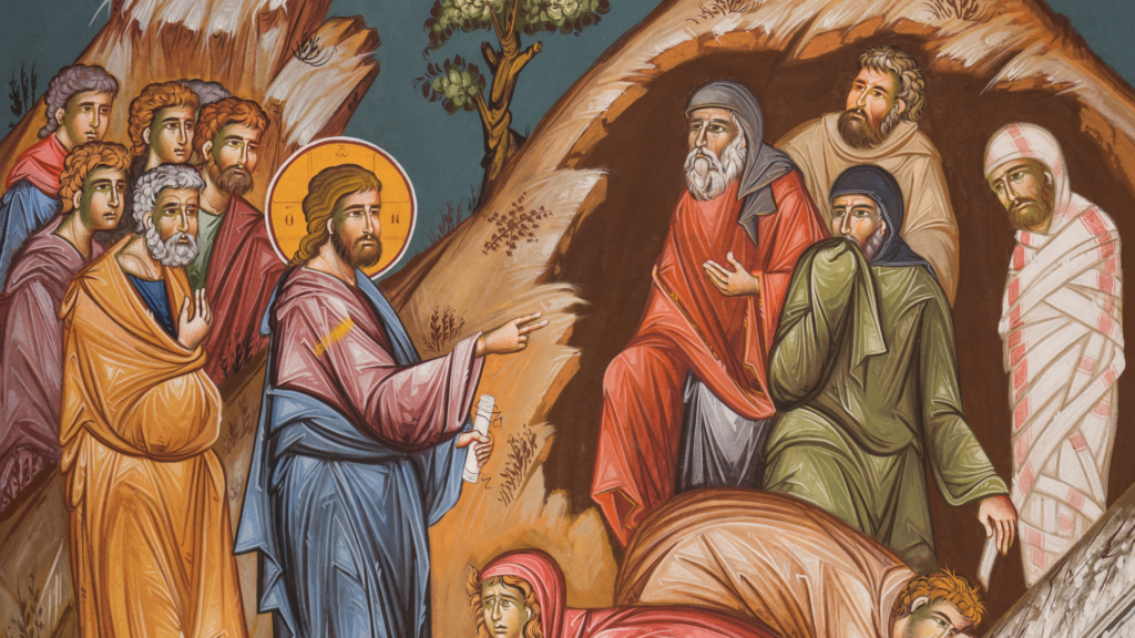 the raising of Lazarus