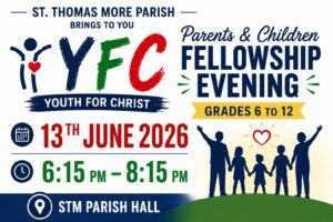 Youth for Christ Fellowship Evening