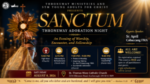 SANCTUM – Throneway Adoration Night