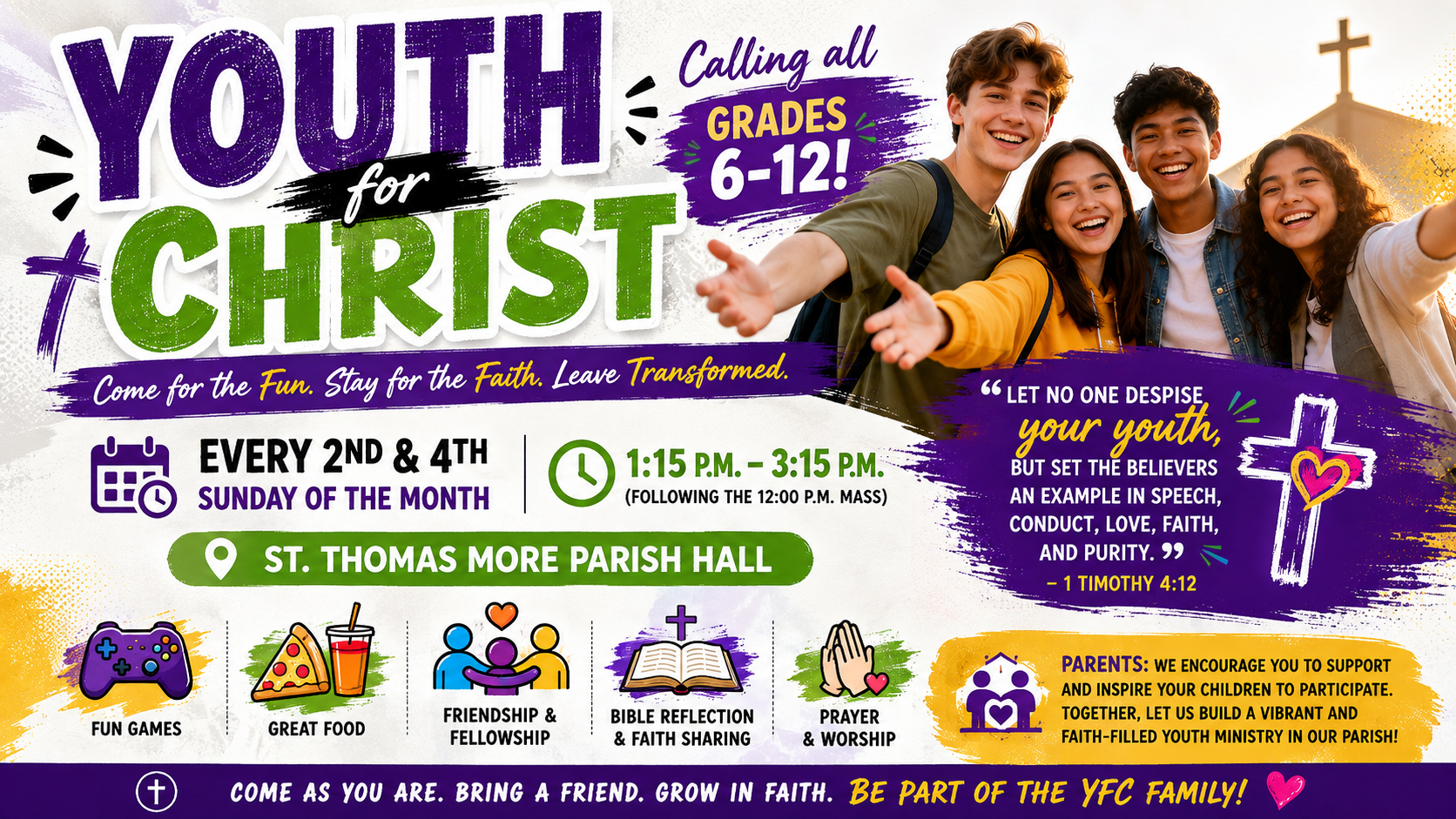 Youth for Christ web