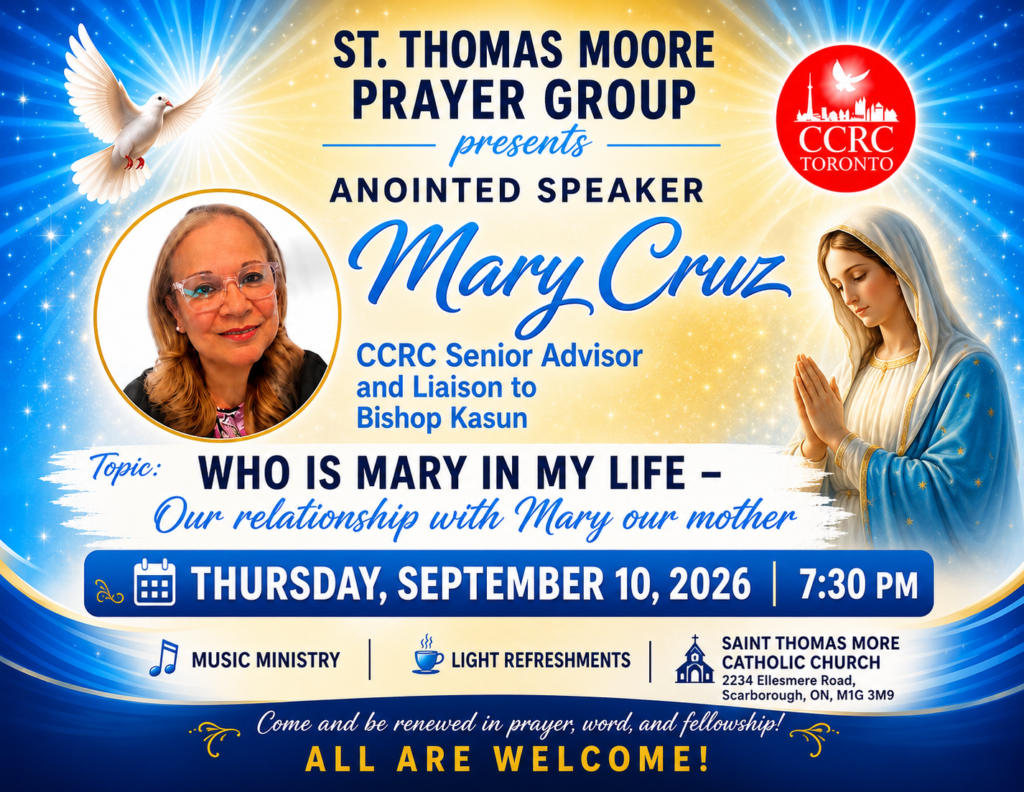 'Who is Mary in my life - Our relationship with Mary our mother'