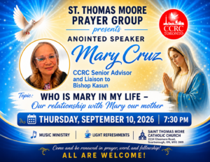 'Who is Mary in my life - Our relationship with Mary our mother'